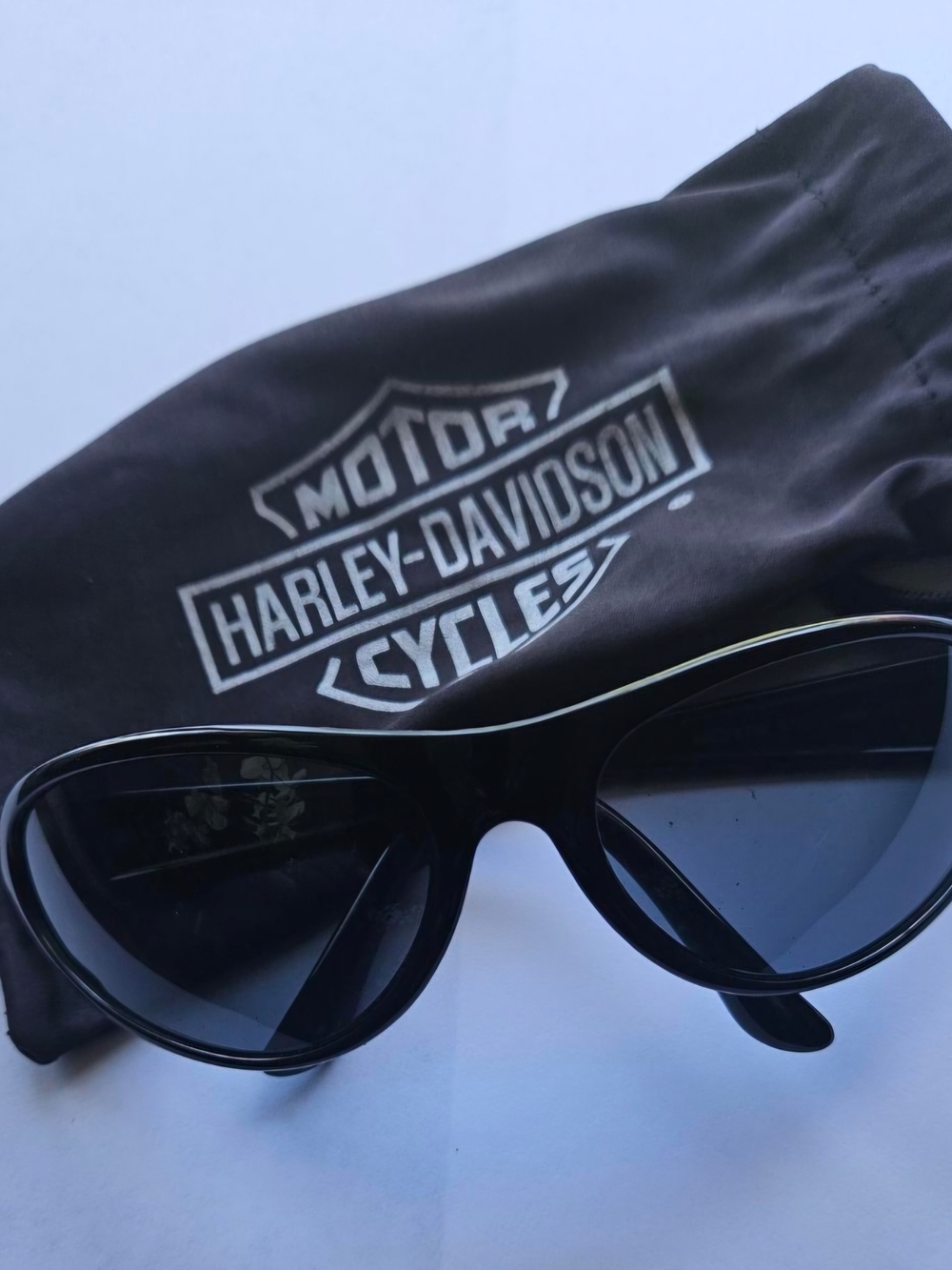 Harley-Davidson Black Cat-Eye Sunglasses